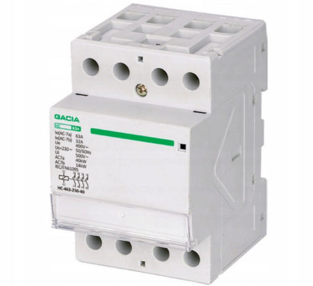 Gacia Stycznik Modułowy 4P/63A 4NO 230V